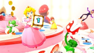 Mario Party Superstars  Peachs Birthday Cake  Peach vs Waluigi vs Yoshi vs Daisy [upl. by Itak]