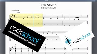 Fab Stomp Rockschool Grade 1 Guitar [upl. by Odlaumor]