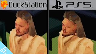 Star Wars Episode I The Phantom Menace  PS5 vs PC Emulator Duckstation  Side by Side [upl. by Neladgam425]