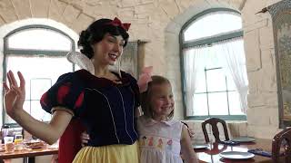 Meeting Snow White at Akershus in Epcot [upl. by Arlene]