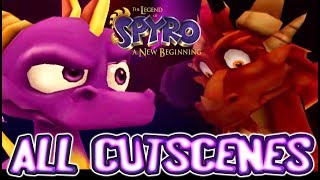 The Legend of Spyro A New Beginning All Cutscenes  Full Game Movie PS2 Gamecube XBOX [upl. by Anton763]