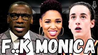 Shannon Sharpe DISSES ESPN Analyst Monica McNutt For INVOLVING Him In Caitlin Clark Drama [upl. by Reyna]