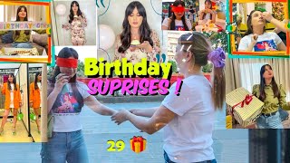 Surprizoj shoqen me 29 dhurata per 29 vjetorin e saj  Evas Birthday vlog  ADISA GJO [upl. by Odnalor]