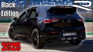 NEW 2025 Volkswagen Golf R Black Edition Revealed [upl. by Airamanna]