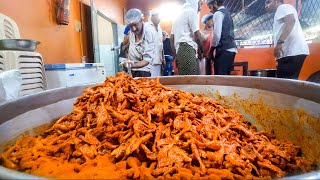 1200 Fried Chickens GIANT INDIAN FOOD Wedding for 3000 People  Kerala India [upl. by Carlick]