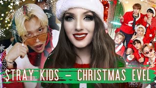 STRAY KIDS 스트레이 키즈 Christmas EveL MV Reaction 🎄  KPop For Breakfast [upl. by Darice]