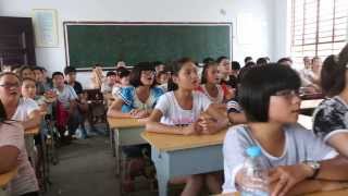 China middle school students sing quotTake Me Home Country Roadsquot [upl. by Dyann]