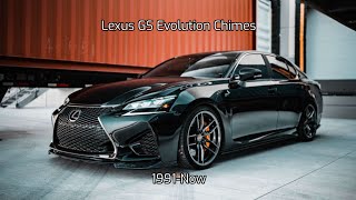 Lexus GS Evolution Chimes 1991Now TheFrostedFire [upl. by Yorel]