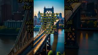 Queensborough Bridge in literature shorts shortvideo short [upl. by Oirifrop]