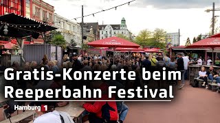 Reeperbahn Festival 2023  hier gibt es GratisKonzerte [upl. by Latisha]