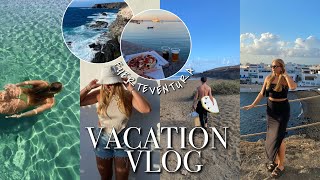 FUERTEVENTURA 23‘  Vacation Vlog  Places Outfits amp more🌴🏄🏼‍♀️🌊💖 [upl. by Lyret190]