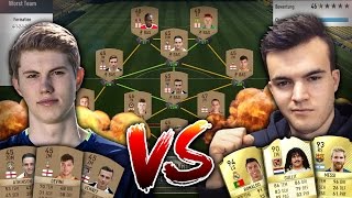 FIFA 17 SCHLECHTESTES TEAM VS BESTES TEAM vs TIM LATKA [upl. by Ahsienor945]