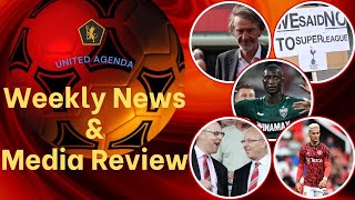 Ruthless Ratcliffe Green Lights Man United Exodus  Super League Backlash  News amp Media Review Show [upl. by Ettenajna16]