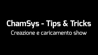 Creare e caricare show  Tips amp Tricks 2 [upl. by Lissa]