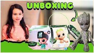 Let’s unbox some Groot Collectibles with Evie [upl. by Skippie]