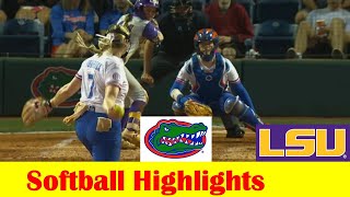 7 LSU vs 10 Florida Softball Game 3 Highlights April 8 2024 [upl. by Netti]