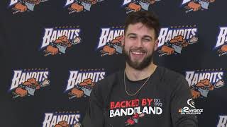 Buffalo Bandits postgame reaction Chase Fraser [upl. by Einama]