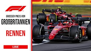 Großer Preis von Großbritannien Das Rennen  Formel 1 Live Watchparty Livetiming [upl. by Eanom]