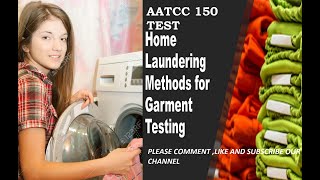 AATCC  150 Dimensional Changes of Garments after Home Laundering [upl. by Wohlert]