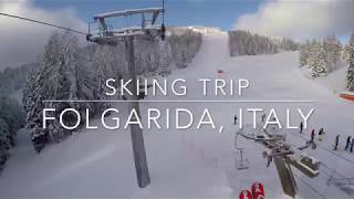 Folgarida Italy  Skiing Trip 2018  GoPro [upl. by Afas672]