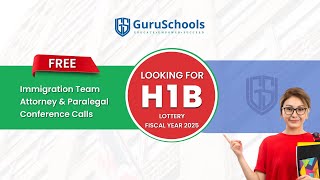 Immigration H1B Visa Filling  Guruschools [upl. by Tutto]