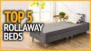 Best Rollaway Beds 2023  Top 5 Rollaway and Folding Beds On Amazon [upl. by Llyrad]