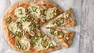 Pizza Integral Casera con Harina de Espelta 🍕🌱 👉 Recetas Económicas y Saludables [upl. by Berenice]