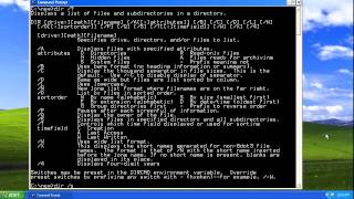DOS Commands basic [upl. by Courtney]