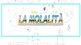 La molalità [upl. by Raouf]