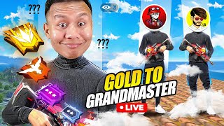 Top 1 Grandmaster Pro Lobby Live Rank Push 😱 Tonde Gamer freefire live [upl. by Hedvige]