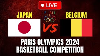 Japan Vs Belgium Womens Basketball Olympics 2024 Live 🔴  Live Play By Play amp Scoreboard [upl. by Llerret174]