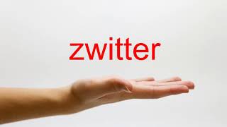 How to Pronounce zwitter  American English [upl. by Reteid972]