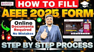 AEEE Exam 2025 Application Form Out ✅  Step by Step Process  Amrita AEEE 2025  Amrita University [upl. by Ahcrop]