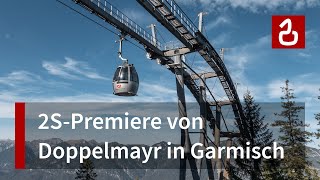 Seilbahn GarmischPartenkirchen  Kreuzeck  Von der ersten bayerischen Pendelbahn zur Doppelmayr2S [upl. by Aurora]