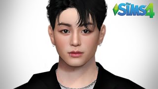 BTS Jungkook ⭐  The Sims 4 CAS  FULL CC LIST [upl. by Ullman]