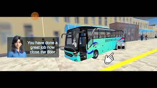 indonesia bus drawing city subcribe [upl. by Brody669]