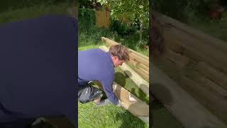 How to make decking stringers money construction deckconstruction gardendiy decklife [upl. by Maxentia]