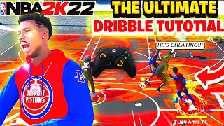 ULTIMATE NBA 2K22 NEXT GEN DRIBBLE TUTORIAL FASTEST SPEED BOOST CURRY SLIDE AND MORE HANDCAM [upl. by Sibbie]