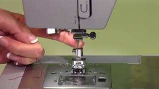 Singer Heavy Duty 4423 15 How to Change a Needle [upl. by Giralda]