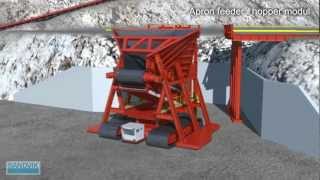 Semimobile IPCC concept from Sandvik Mining Systems [upl. by Brackett]