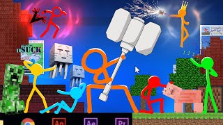 ACTUAL SHORTS  Animation Vs Minecraft Compilation  AvG Reacts [upl. by Cheung]