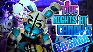 Review a TODA la Saga de Five Nights at Candys [upl. by Nerti]