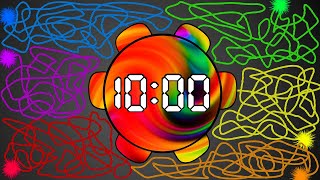 10 Minute Timer Bomb COLORED WICKS 🌈 [upl. by Tsirc]