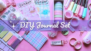 Part10 DIY JOURNAL SET How to Make Journal Set at Home DIY Journal kit  DIY Journal Stationary [upl. by Thrasher]