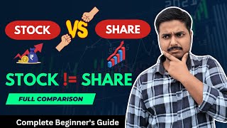 STOCK VS SHARE  Whats the Difference Between Stock and Share  Full Comparison [upl. by Ilyssa]