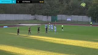 GKS Polonia Trzebnica vs KS Polonia Bielany Wrocławskie [upl. by Bullivant]