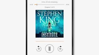 Audible Audiobooks  The Institute by Stephen King [upl. by Bolte]