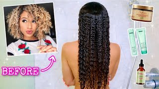 How To ACTUALLY Grow Your Hair routine  tips [upl. by Helsa948]