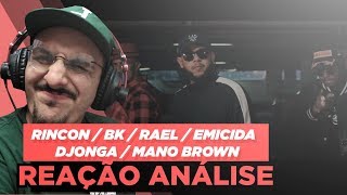 Devastoprod Pt Rincon Bk Rael Emicida Djonga E Mano Brown  O Céu É O Limite Reação Análise [upl. by Ennayr]