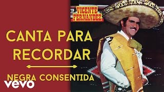 Vicente Fernández  Negra Consentida Cover Audio [upl. by Ayikat1]